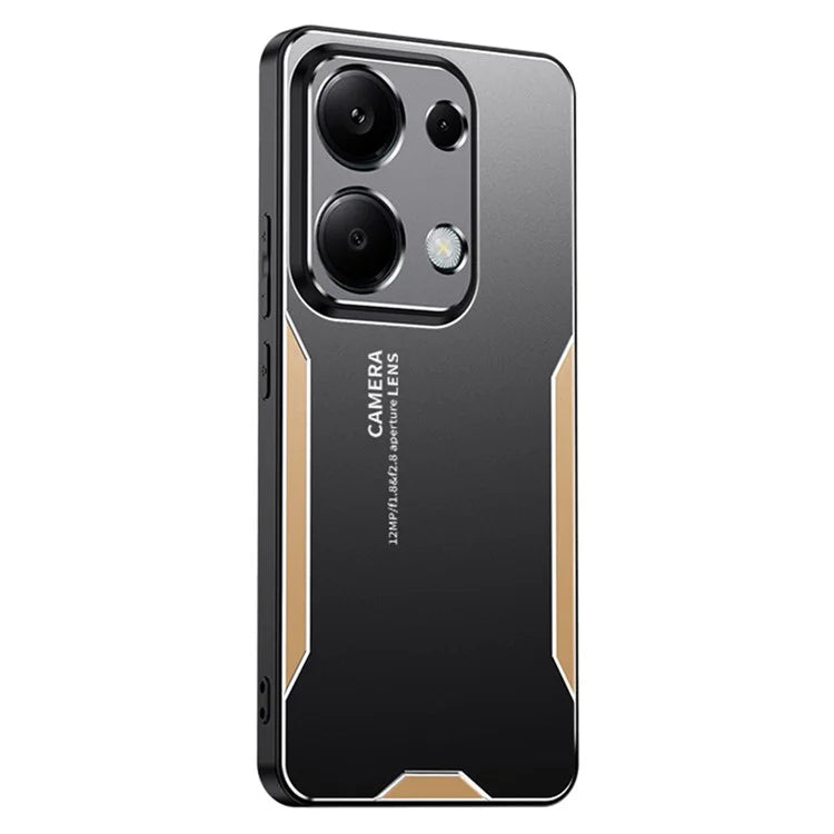 For Xiaomi Redmi Note 13 Pro 4G / Poco M6 Pro 4G Case Drop-Proof Aluminum Alloy+TPU+PC Phone Cover