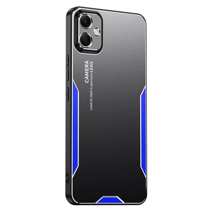 For Samsung Galaxy A05 4G Anti-Scratch Case Aluminum Alloy+TPU+PC Hybrid Phone Cover