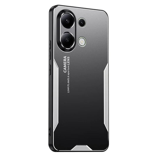 For Xiaomi Redmi Note 13 4G Drop Protection Phone Case Slim-Fit Aluminum Alloy+TPU+PC Shell