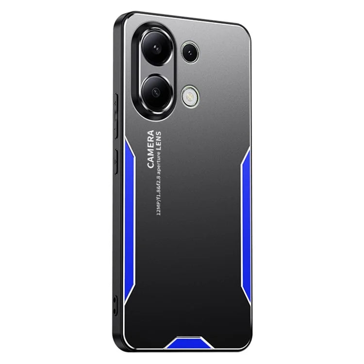 For Xiaomi Redmi Note 13 4G Drop Protection Phone Case Slim-Fit Aluminum Alloy+TPU+PC Shell