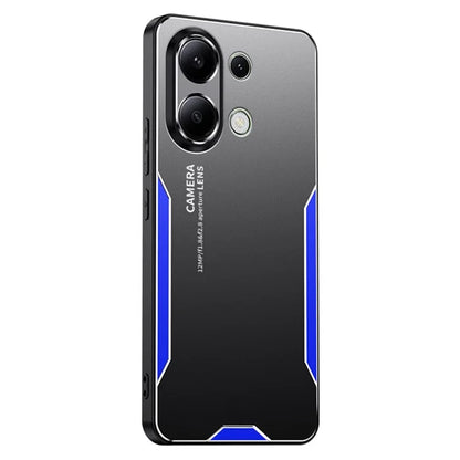 For Xiaomi Redmi Note 13 4G Drop Protection Phone Case Slim-Fit Aluminum Alloy+TPU+PC Shell