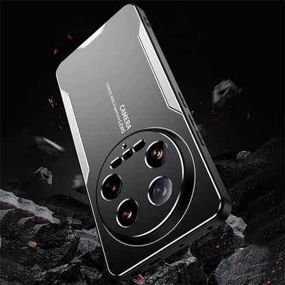For Xiaomi 14 Ultra Aluminum Alloy+TPU+PC Phone Case Anti-Scratch Cell Phone Cover