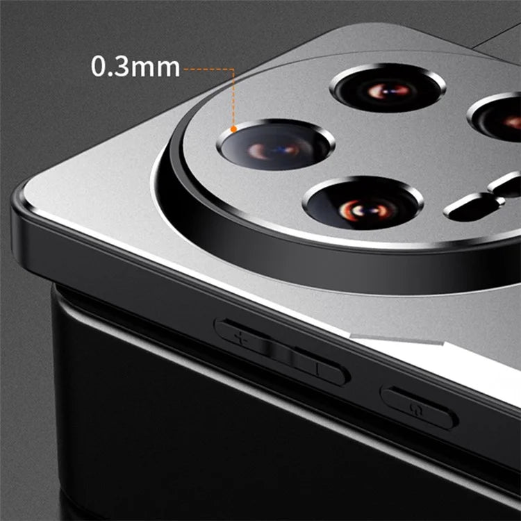 For Xiaomi 14 Ultra Aluminum Alloy+TPU+PC Phone Case Anti-Scratch Cell Phone Cover