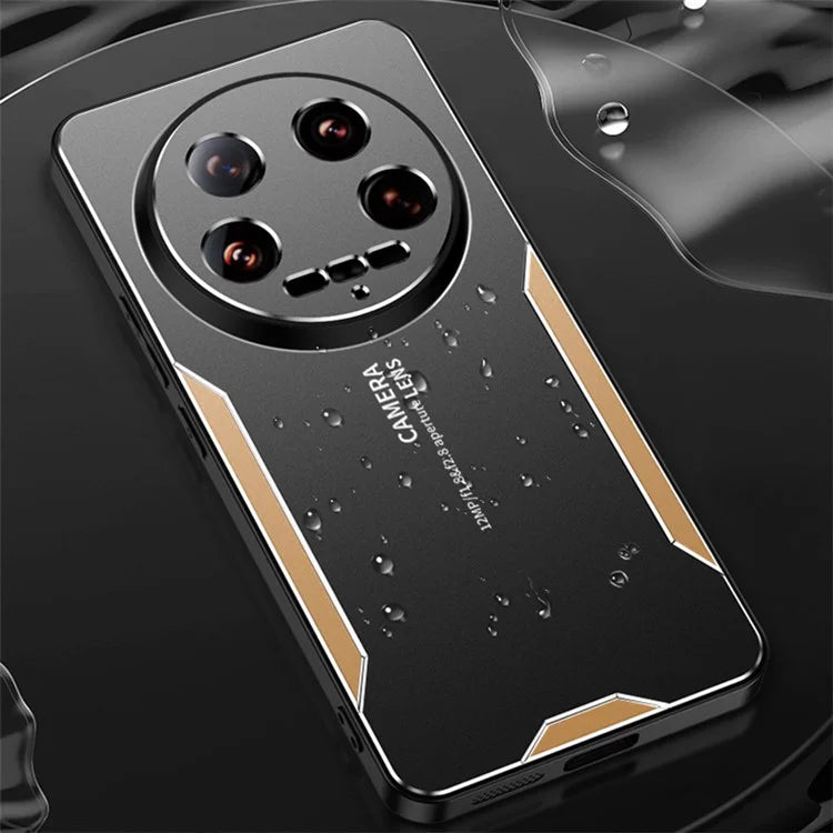 For Xiaomi 14 Ultra Aluminum Alloy+TPU+PC Phone Case Anti-Scratch Cell Phone Cover