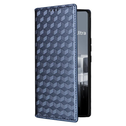 For Asus Zenfone 11 Ultra 5G Leather Wallet Case Rhombus Imprinted Protective Phone Cover