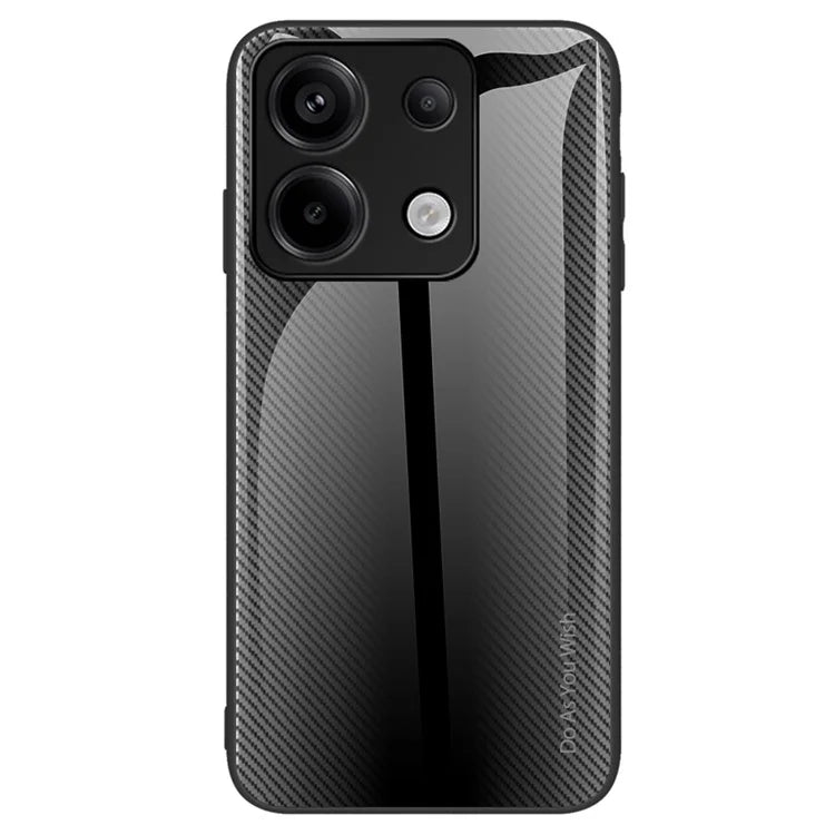 For Xiaomi Redmi Note 13 Pro 5G / Poco X6 5G Phone Cover Tempered Glass+TPU Bump Proof Case