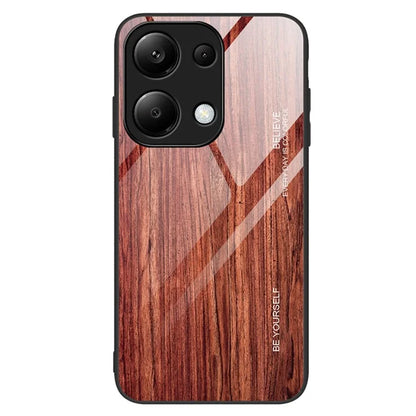 For Xiaomi Redmi Note 13 Pro 4G / Poco M6 Pro 4G Cell Phone Cases Anti-drop Tempered Glass+TPU Cover