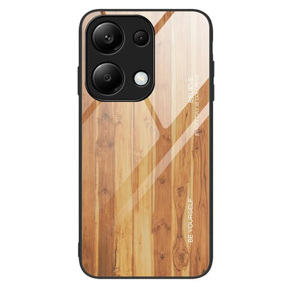 For Xiaomi Redmi Note 13 Pro 4G / Poco M6 Pro 4G Cell Phone Cases Anti-drop Tempered Glass+TPU Cover