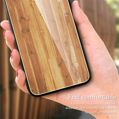 For Xiaomi Redmi Note 13 Pro 4G / Poco M6 Pro 4G Cell Phone Cases Anti-drop Tempered Glass+TPU Cover