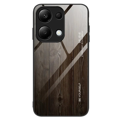 For Xiaomi Redmi Note 13 Pro 4G / Poco M6 Pro 4G Cell Phone Cases Anti-drop Tempered Glass+TPU Cover