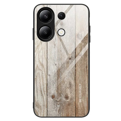 For Xiaomi Redmi Note 13 4G Case Tempered Glass+TPU Hybrid Phone Cover