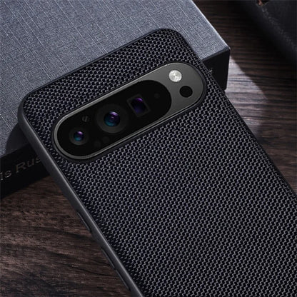 For Google Pixel 9 Case Scratch-proof  Nylon Coated TPU Back Phone Cover