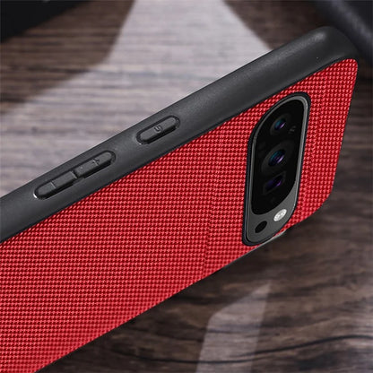 For Google Pixel 9 Case Scratch-proof  Nylon Coated TPU Back Phone Cover