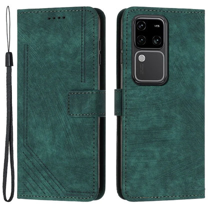 Shockproof Case for vivo S18 5G / S18 Pro 5G / V30 5G / V30 Pro 5G Shell Lines Imprinted Phone Cover