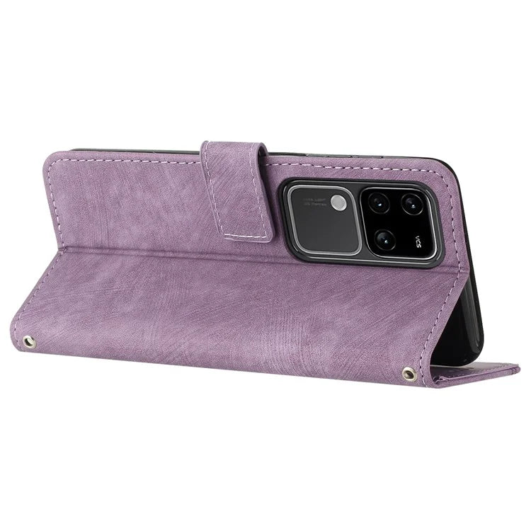 Shockproof Case for vivo S18 5G / S18 Pro 5G / V30 5G / V30 Pro 5G Shell Lines Imprinted Phone Cover
