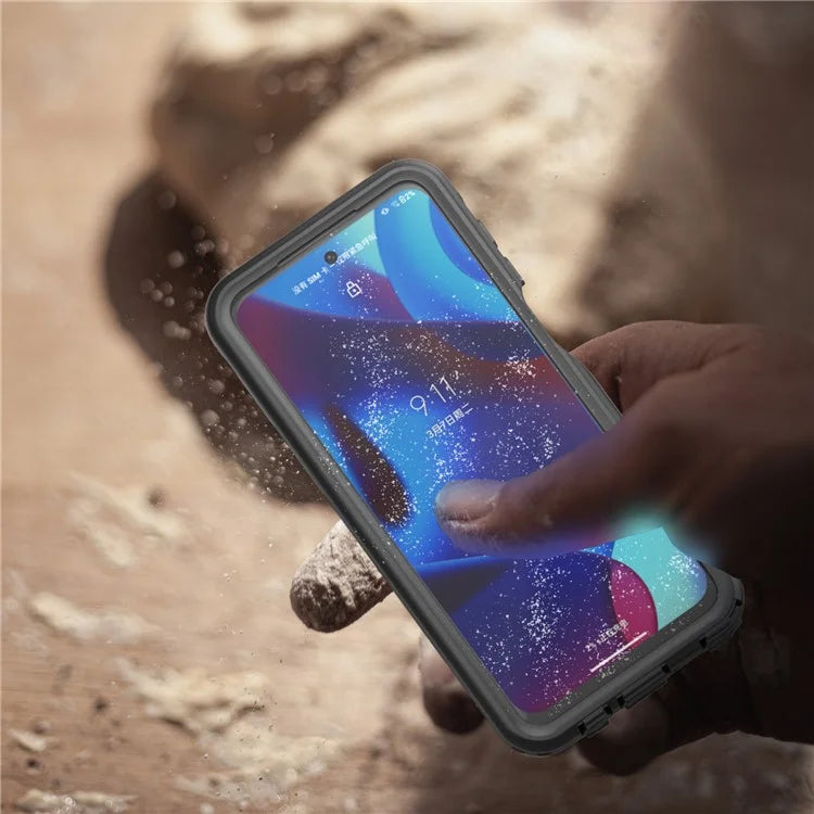 REDPEPPER A Series For Motorola Moto G Stylus 5G (2023) IP68 Underwater Phone Case Clear Waterproof Phone Cover