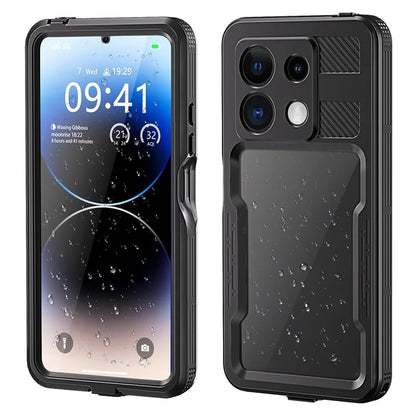 REDPEPPER A Series IP68 Waterproof Case for Xiaomi Redmi Note 13 Pro 5G Screen Protector Underwater Phone Shell