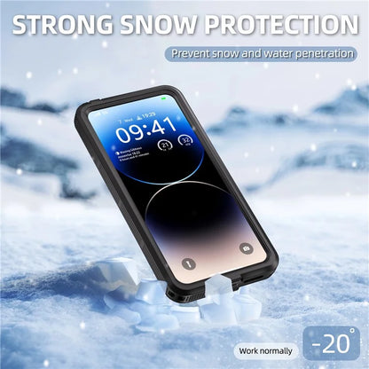 REDPEPPER A Series IP68 Waterproof Case for Xiaomi Redmi Note 13 Pro 5G Screen Protector Underwater Phone Shell