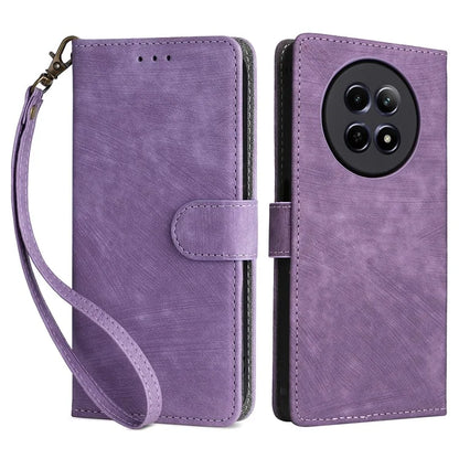 For Realme 12 / 12x 5G Case with Hand Strap RFID Blocking Wallet Leather Cover