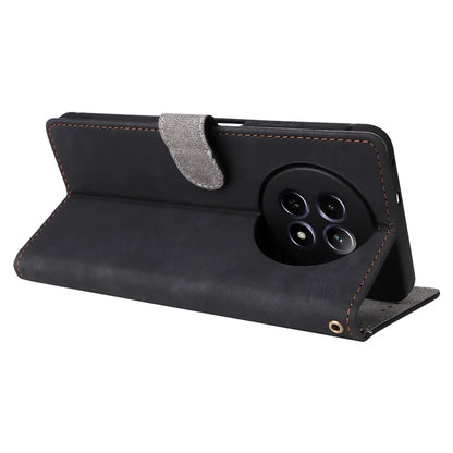 For Realme 12 / 12x 5G Case with Hand Strap RFID Blocking Wallet Leather Cover