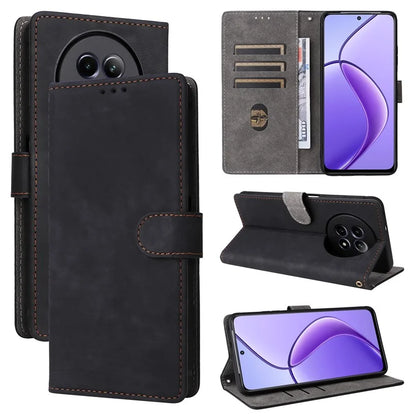 For Realme 12 / 12x 5G Case with Hand Strap RFID Blocking Wallet Leather Cover