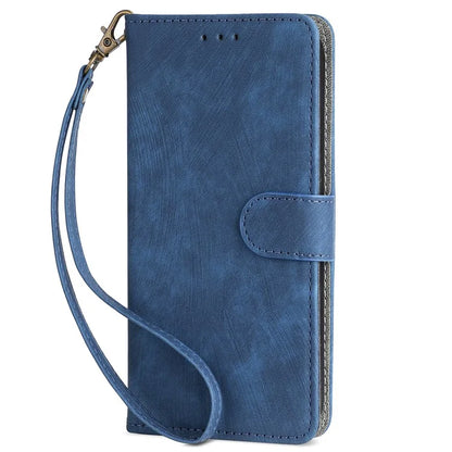 For Realme 12 / 12x 5G Case with Hand Strap RFID Blocking Wallet Leather Cover