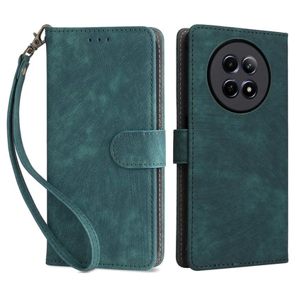 For Realme 12 / 12x 5G Case with Hand Strap RFID Blocking Wallet Leather Cover