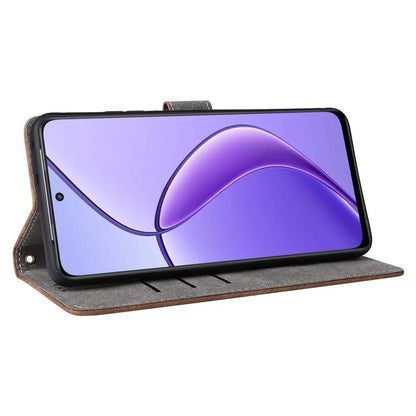 For Realme 12 / 12x 5G Case with Hand Strap RFID Blocking Wallet Leather Cover