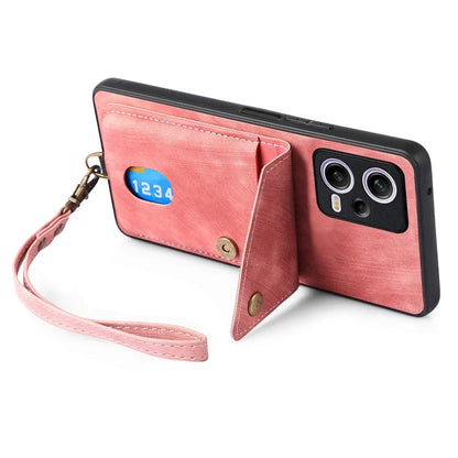 D1 For Xiaomi Redmi Note 12 Pro 5G / 12 Pro Speed 5G / Poco X5 Pro 5G Case Kickstand Leather+TPU Phone Cover