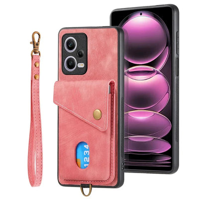 D1 For Xiaomi Redmi Note 12 Pro 5G / 12 Pro Speed 5G / Poco X5 Pro 5G Case Kickstand Leather+TPU Phone Cover