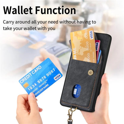 D1 For Xiaomi 14 Pro Shockproof Case PU+TPU Kickstand Phone Cover