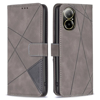 BINFEN COLOR BF05 For Realme C67 4G Leather Case Card Holder Wallet Phone Cover