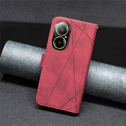 BINFEN COLOR BF05 For Realme C67 4G Leather Case Card Holder Wallet Phone Cover