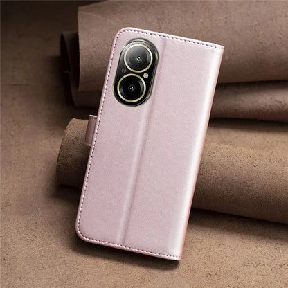 BINFEN COLOR BF17 For Realme C67 4G Case Wallet Leather Folio Phone Cover with Magnetic Closure