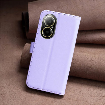 BINFEN COLOR BF17 For Realme C67 4G Case Wallet Leather Folio Phone Cover with Magnetic Closure