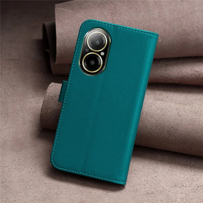 BINFEN COLOR BF17 For Realme C67 4G Case Wallet Leather Folio Phone Cover with Magnetic Closure