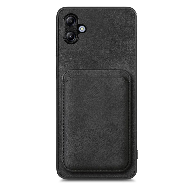 D12 For Samsung Galaxy A05 4G Case Leather + TPU Vintage Phone Cover with Card Holder
