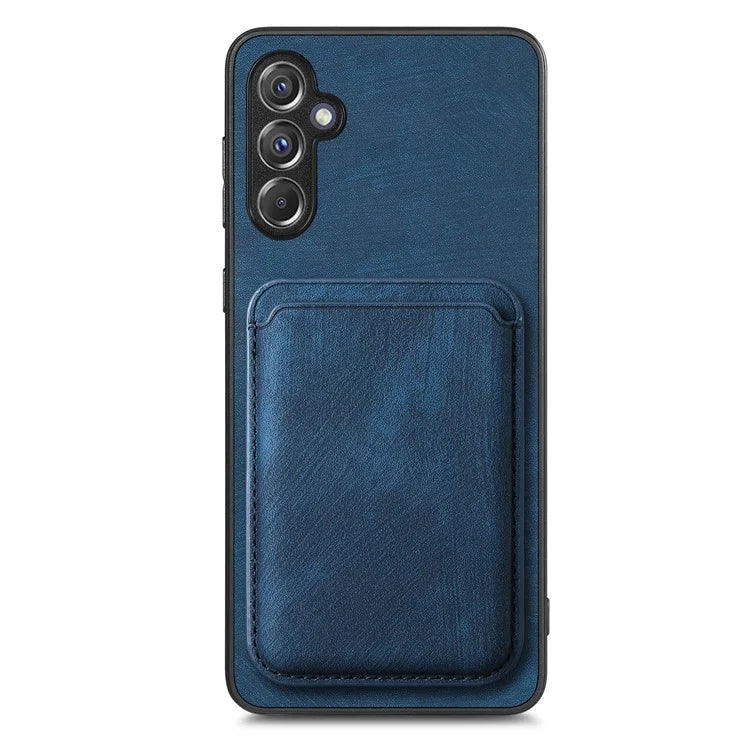 D12 For Samsung Galaxy A14 4G / 5G Case Leather+TPU Magnetic Detachable Phone Cover