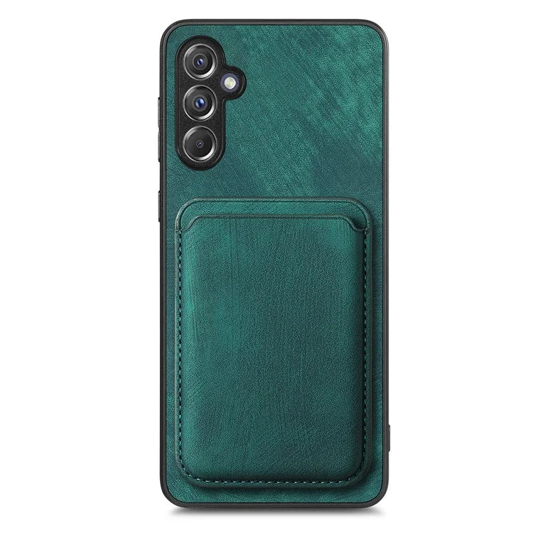 D12 For Samsung Galaxy A14 4G / 5G Case Leather+TPU Magnetic Detachable Phone Cover