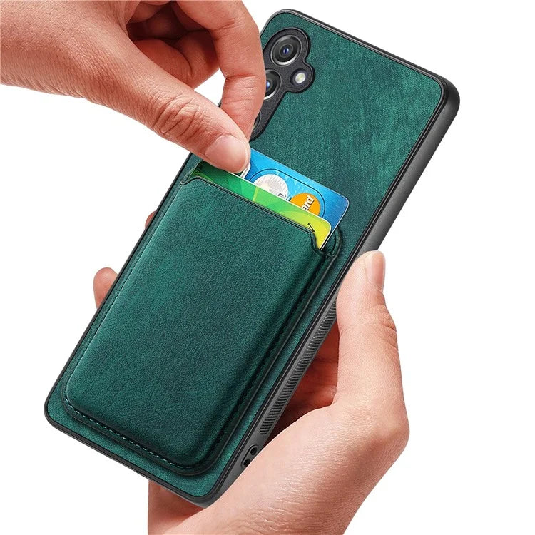 D12 For Samsung Galaxy A14 4G / 5G Case Leather+TPU Magnetic Detachable Phone Cover