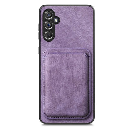 D12 For Samsung Galaxy A14 4G / 5G Case Leather+TPU Magnetic Detachable Phone Cover