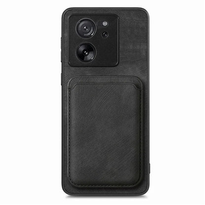 D12 For Xiaomi 13T / 13T Pro / Redmi K60 Ultra Case Magnetic Detachable Retro Leather Back Cover