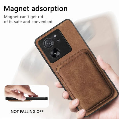 D12 For Xiaomi 13T / 13T Pro / Redmi K60 Ultra Case Magnetic Detachable Retro Leather Back Cover