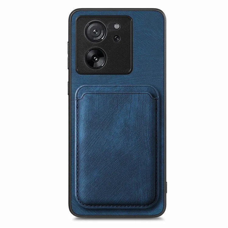 D12 For Xiaomi 13T / 13T Pro / Redmi K60 Ultra Case Magnetic Detachable Retro Leather Back Cover