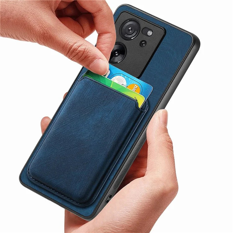 D12 For Xiaomi 13T / 13T Pro / Redmi K60 Ultra Case Magnetic Detachable Retro Leather Back Cover