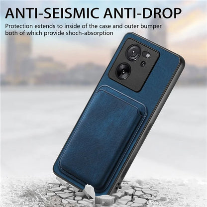 D12 For Xiaomi 13T / 13T Pro / Redmi K60 Ultra Case Magnetic Detachable Retro Leather Back Cover