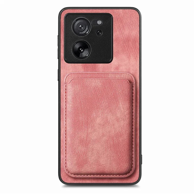 D12 For Xiaomi 13T / 13T Pro / Redmi K60 Ultra Case Magnetic Detachable Retro Leather Back Cover