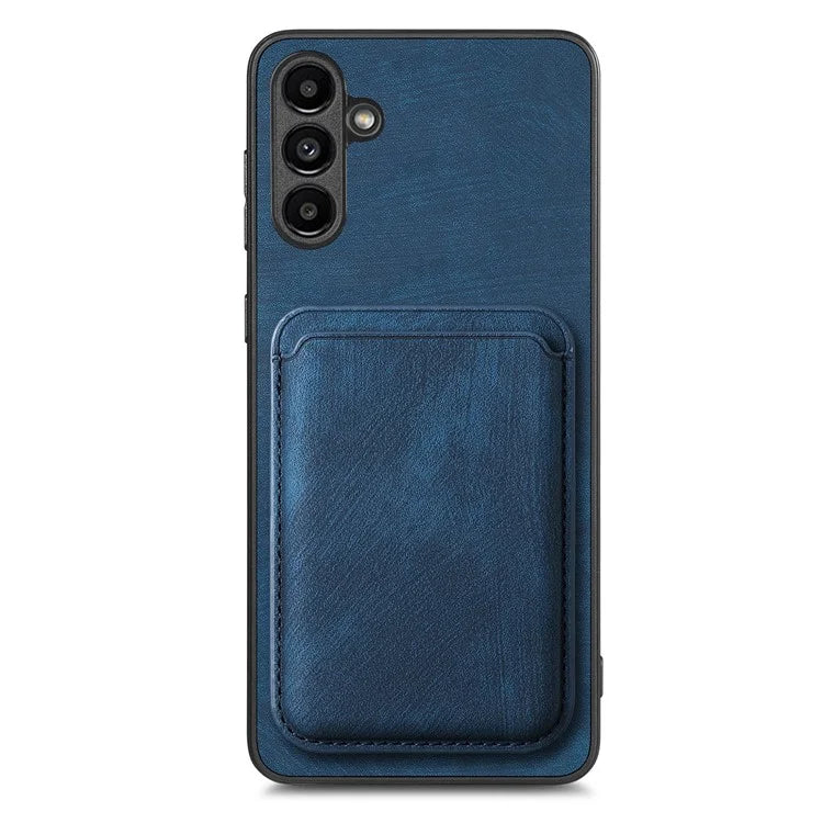 D12 For Samsung Galaxy A25 5G (Global) (161.0 x 76.5 x 8.3mm) Case Retro Leather+TPU 2 in 1 Card Slot Phone Cover