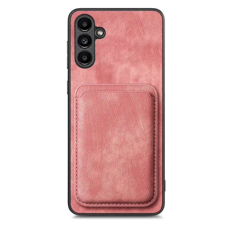 D12 For Samsung Galaxy A25 5G (Global) (161.0 x 76.5 x 8.3mm) Case Retro Leather+TPU 2 in 1 Card Slot Phone Cover