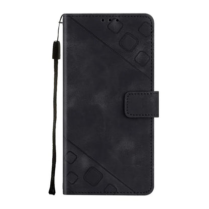 PT005 YB Imprinting Series-6 For Google Pixel 9 Pro Leather Case Wallet Card Slots Phone Cover